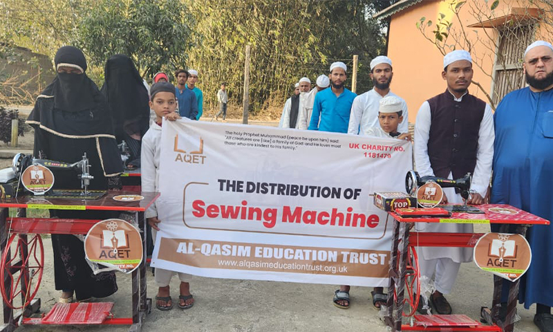 Al-Qasim Education Trust UK Distributes food Items