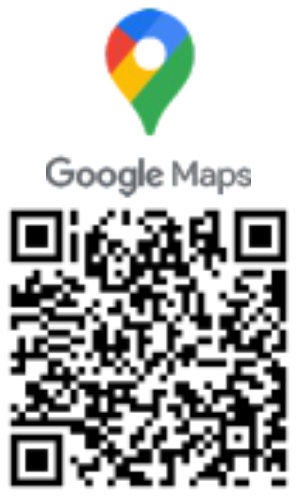 Google Map Location QR Code